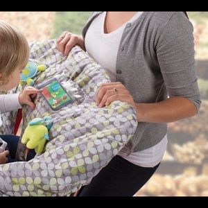 2 in 1 Shopping cart cover w detachable cushion